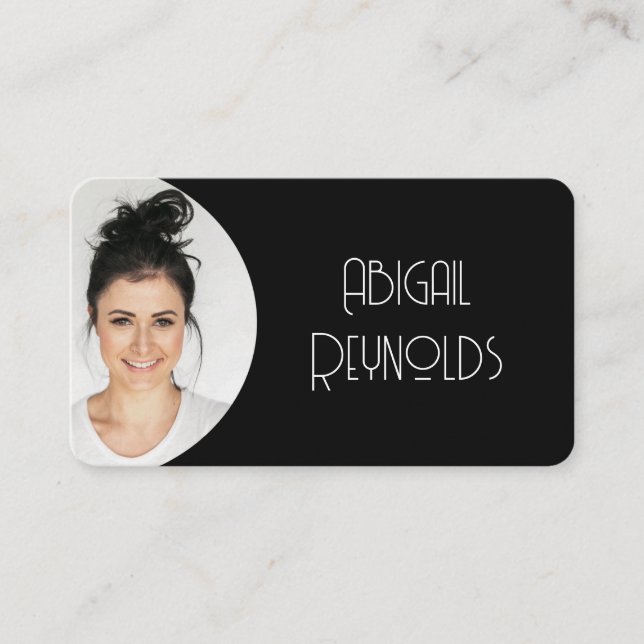 Photo Affärskort Black Ram Visitkort (Framsida)