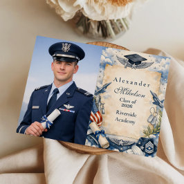 Photo Air Force Wings Graduation Meddelande