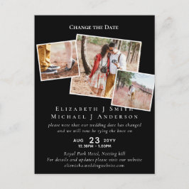 PHOTO Ändra datumplan senareläggning av händelse Vykort