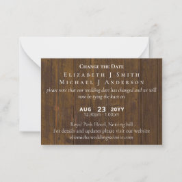 PHOTO- ändring av datum för uppskjutande inklusive Rådkort