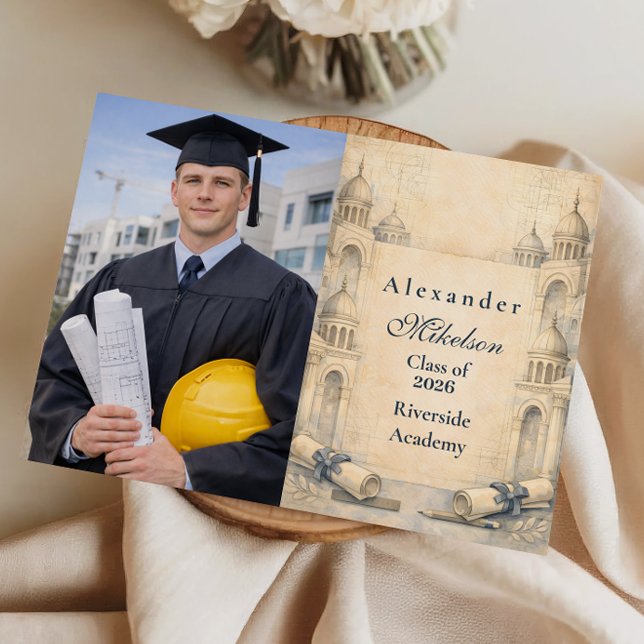 Photo Architecture Drafting Tools Graduation Meddelande (Skapare uppladdad)