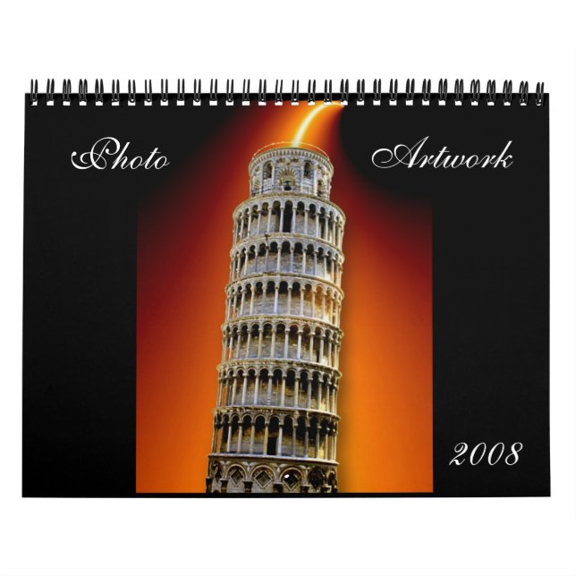 Photo Artwork 2008 Calendar Kalender (Omslag)