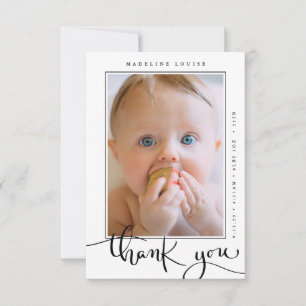 PHOTO BABY ANNOUNCEMENT TACK KORT