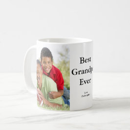 Photo Best Grandpa nånsin Kaffemugg
