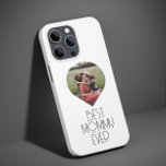 Photo Best Mamma - modernt skript<br><div class="desc">Photo Best Mamma någonsin Modern Script iPhone Smart Phone Case innehåller ditt favoritfoto med texten "Bästa Mamman någonsin" i modern skripttypografi. Perfekt för mamma för Mors dag,  födelsedag eller jul. Designad av ©Evco Studio www.zazzle.com/store/evcostudio</div>