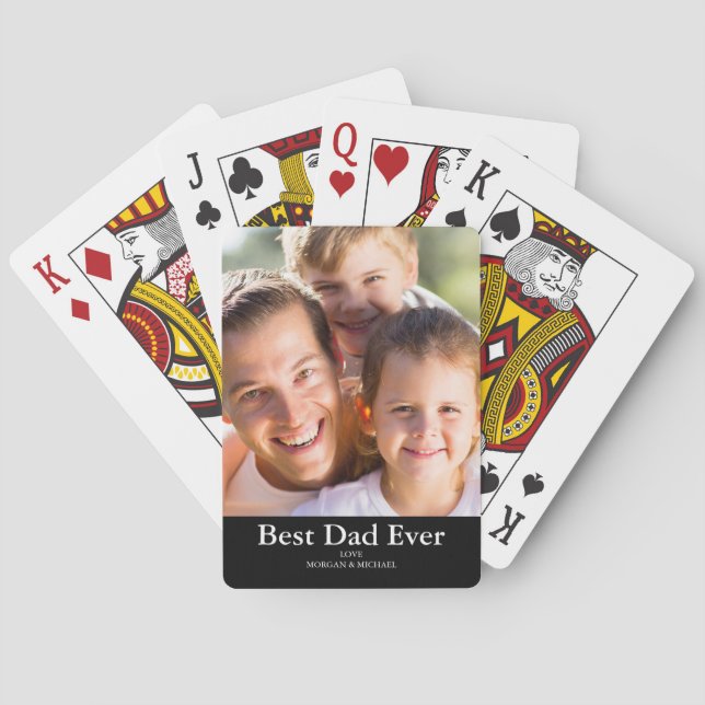 Photo Best Pappa Casinokort (Baksidan)