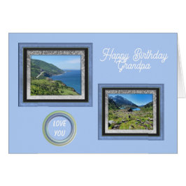 Photo Bilder för Grandpa Birthday Card Hälsningskort