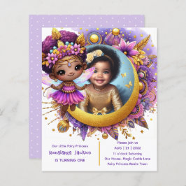 Photo Birthday Little Black Fairy African Lila