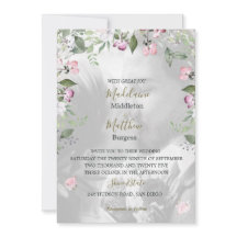 Photo Blommigt Lila Guld Rosa Bröllop