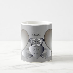 Photo Bröllop-årsdagen CladdaughCoffee Mugg