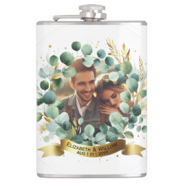 PHOTO Bröllop Gift Newlyweds-årsdagen Par Fickplunta