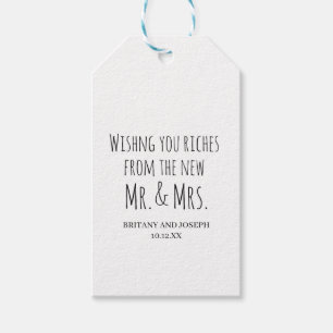 Photo Bröllop Presentetikett