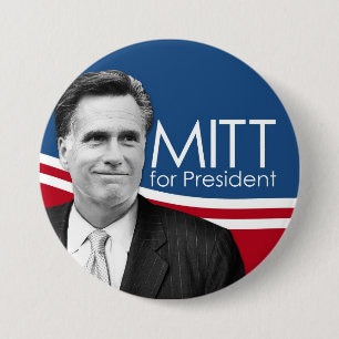 Photo Button - Mitt för president Knapp
