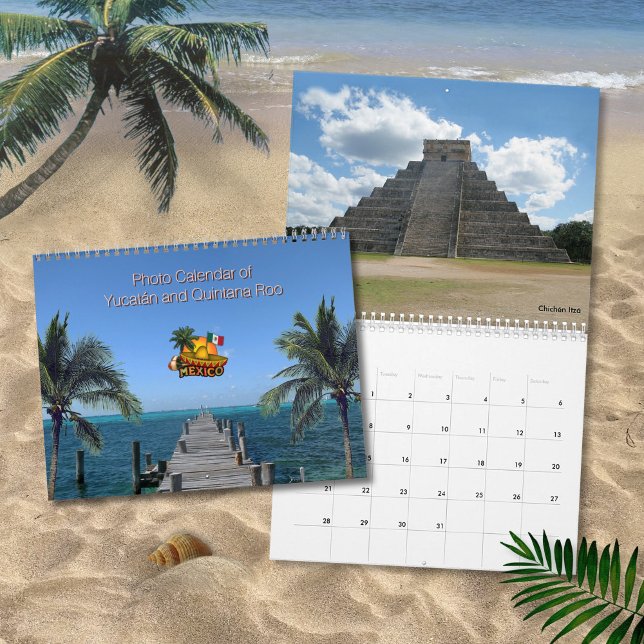 Photo Calendar of Yucatán & Quintana Roo, Mexiko Kalender (Skapare uppladdad)