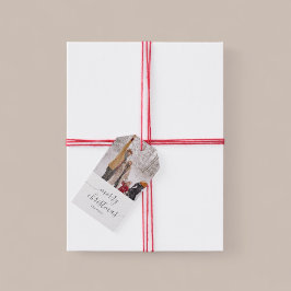 Photo Calligraphy God jul Presentetikett