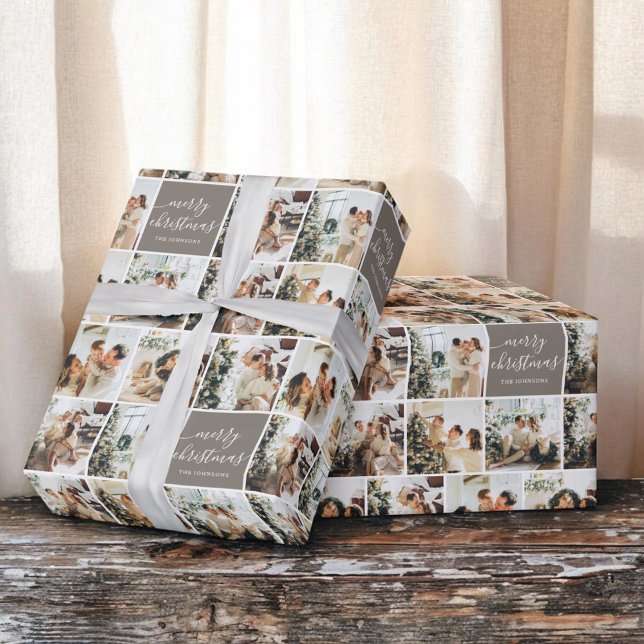 Photo Calligraphy God jul Presentpapper (Skapare uppladdad)