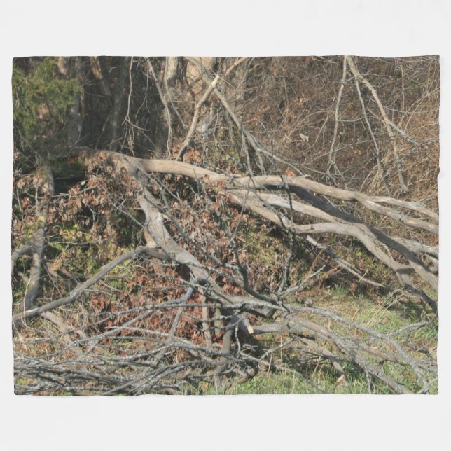 PHOTO CAMO #23 FLEECE BLANKET (Framsidan (Horisontell))