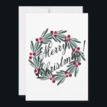 Photo Card Personalize God jul-skript Julkort<br><div class="desc">God jul-fotokort. Anpassa med ditt eget foto och gör det till ditt eget.</div>