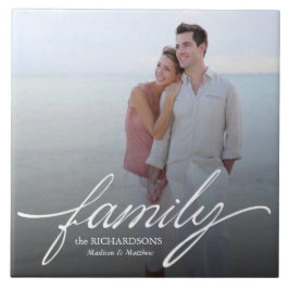 Photo Ceramic Tile-Anpassningsbar för familjen Kakelplatta