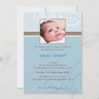 PHOTO CHRISTENING INBJUDAN: välgörenhet 6P