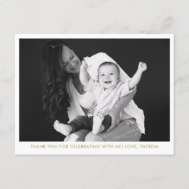 Photo Christian Mor Blessing Party Tack Vykort