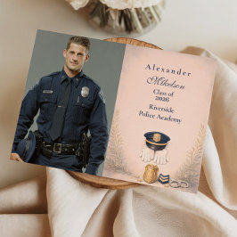 Photo Classic Law Enforcement Graduation Ceremony Meddelande