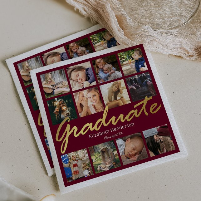 Photo Collage 2025 Studentfest Pappersservett (Skapare uppladdad)