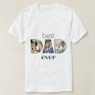 Photo Collage - best PAPPA ever T-Shirt