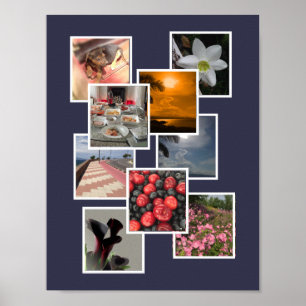 Photo Collage Bild Design Poster