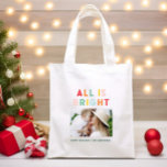 Photo collage christmas rainbow colorful ho tygkasse<br><div class="desc">Fotokollage christmas-regnbågshöljet rand alla är insamling av helgdag i ljusa roligtar.</div>