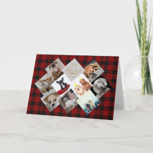 Photo Collage Gift - Buffalo Play Theme -Add Text Kort