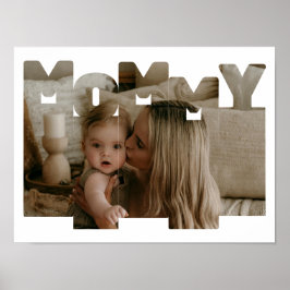 Photo Collage Mamma, Mamma Gift Poster