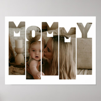 Photo Collage Mamma, Mamma Gift Poster