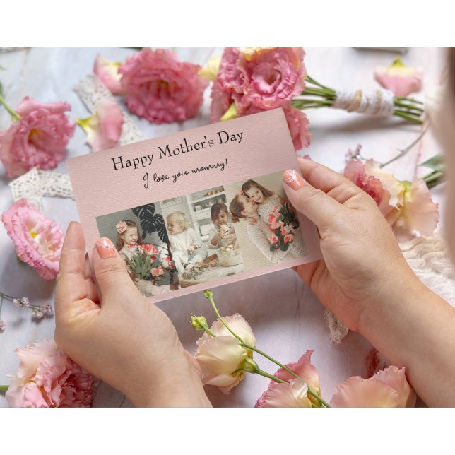 Photo Collage & Message - Personalized Gift |  Vykort (Skapare uppladdad)