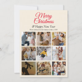 Photo Collage Minimal Simple Modern Jul Kort