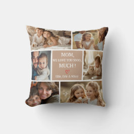 Photo Collage Mors dag Pillow Skapar din egen Kudde