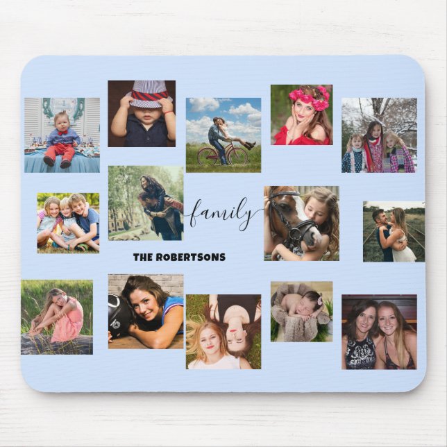 Photo Collage Mouse Pad Musmatta (Framsidan)