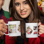 Photo Collage Mugg År Born Birthday Mamma Pappa Me<br><div class="desc">"Sipping on Memories: Perfekt Personlig Photo Collage Mugg Gift" Är du tittar för en unik och tänkbar gåva till den speciella personen i ditt liv? Se bara på personligens fotokollage mugg! Mugg är ett funktionellt och snyggt sätt att visa dina favoritminnen med den speciella personen. Du kan lägga till upp...</div>