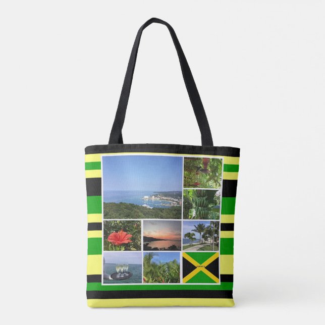 Photo Collage of Jamaica Tygkasse (Baksida)