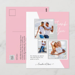 Photo Collage TACK/Bröllop/Baby/Student/ANY Vykort