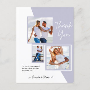 Photo Collage TACK/Bröllop/Baby/Student/ANY Vykort