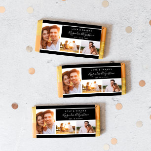 Photo Collage Wedding Favor Candy Pub Wrapper