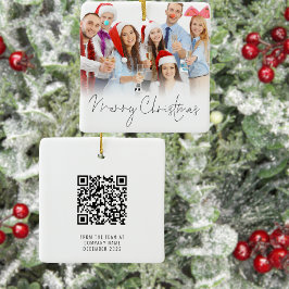 Photo Company QR Code God jul Giveaway Julgransprydnad Keramik
