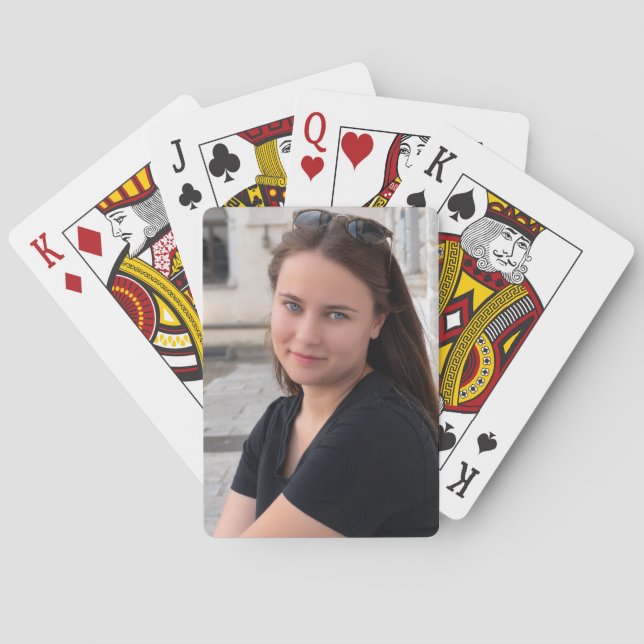 PHOTO CUSTOM PLAYING CARDS CASINOKORT (Baksidan)