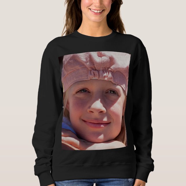 PHOTO CUSTOM SWEATSHIRT T SHIRT (Framsida)