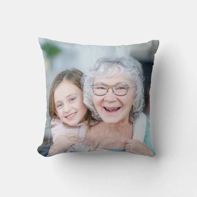 Photo Customised Pillow With Picture Throw Pillows Kudde (Framsida)