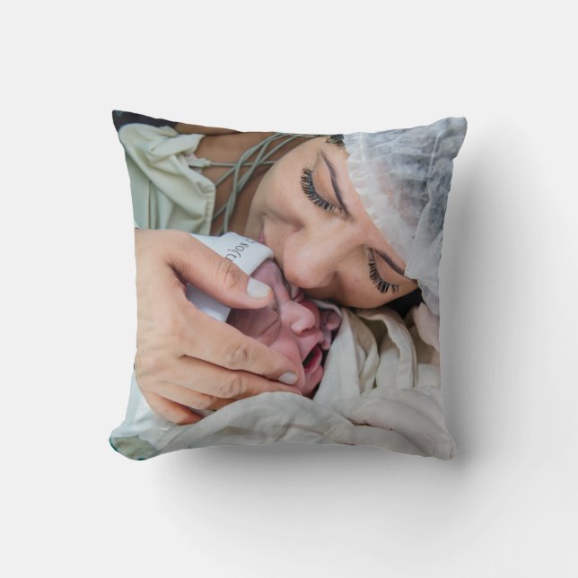 Photo Customised Pillow With Picture Throw Pillows Kudde (Framsida)