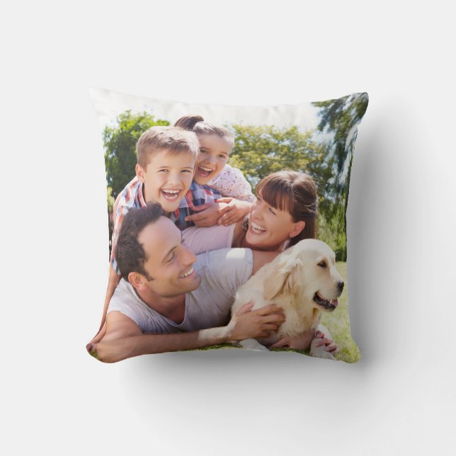 Photo Customised Pillow With Picture Throw Pillows Kudde (Framsida)