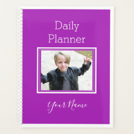 Photo Daily Planner i ANY Färg - HAMbWG