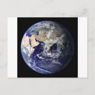 Photo de la Terre - Hémisphère Est Vykort
